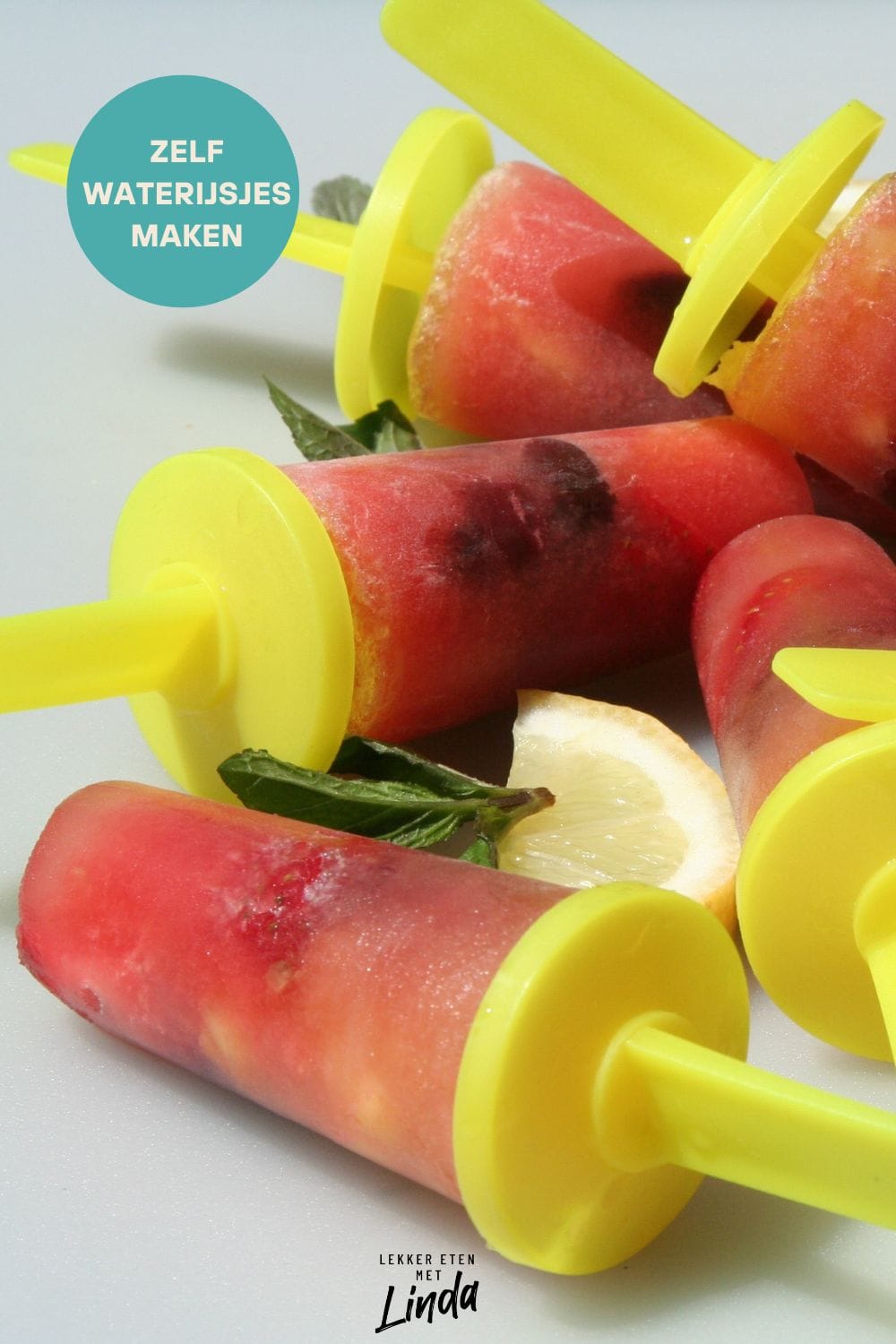 Gezonde waterijsjes maken van vers fruit