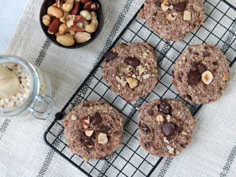 Havermout banaan koekjes