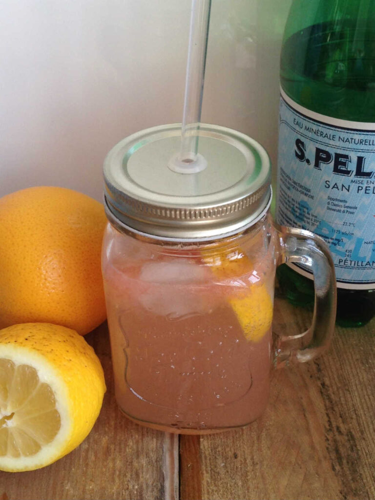 Watermeloen limonade (zonder suiker)