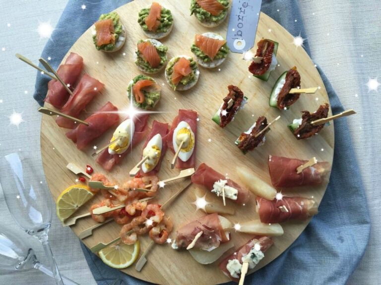 Feestelijke hapjes voor oud en nieuw