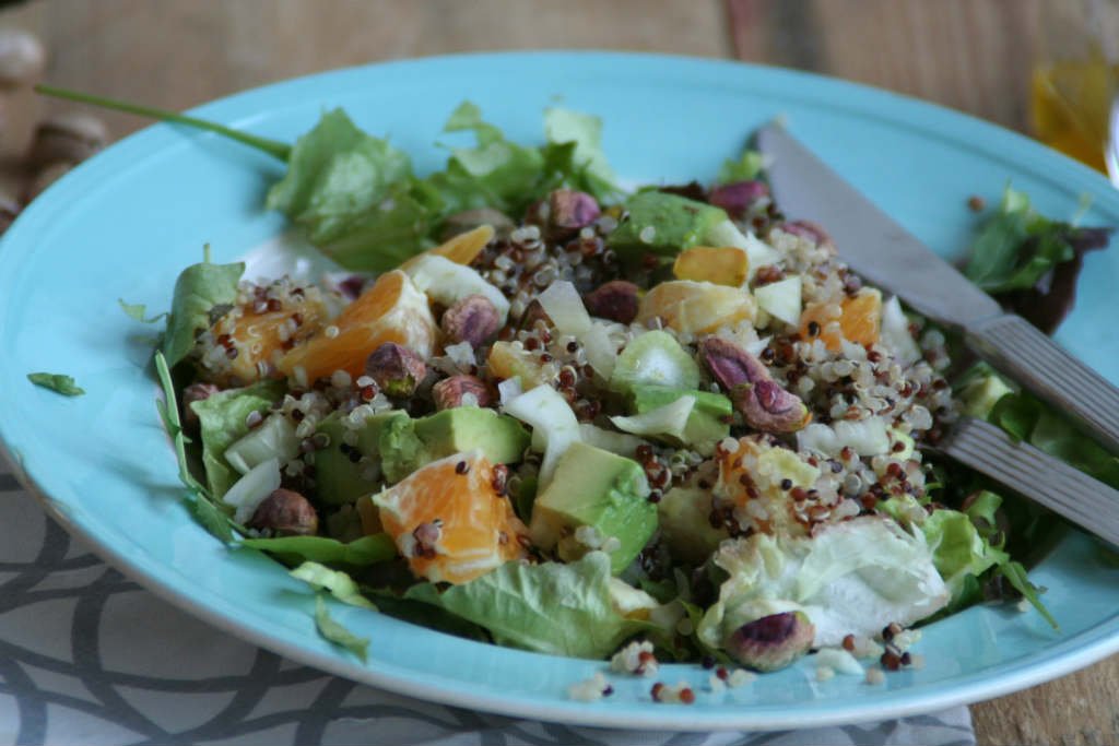 quinoa salade met venkel