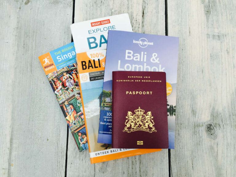 alleen op reis naar Bali