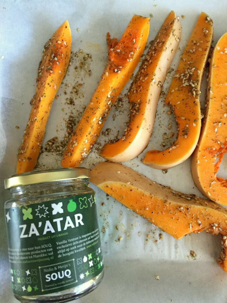 geroosterde pompoen met zaatar 3