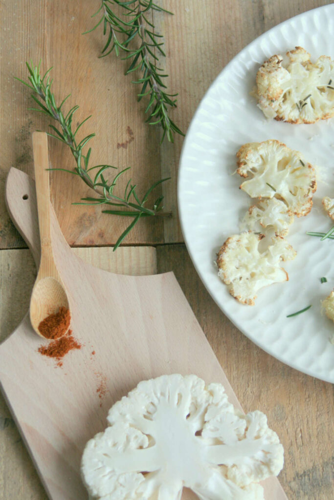 geroosterde bloemkool uit de oven