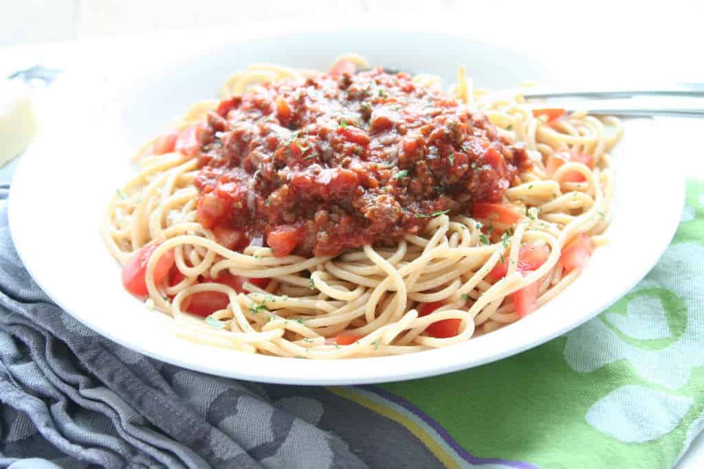 Jamie Oliver recepten spaghetti bolognese