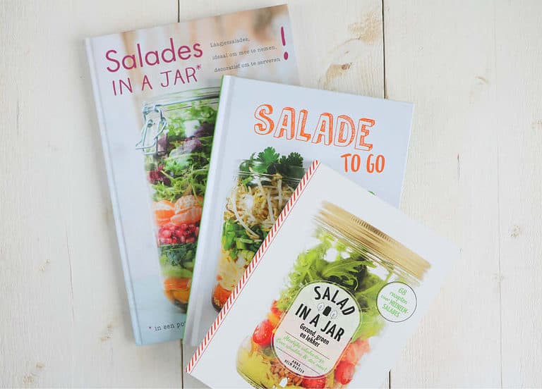 salade in een pot kookboeken