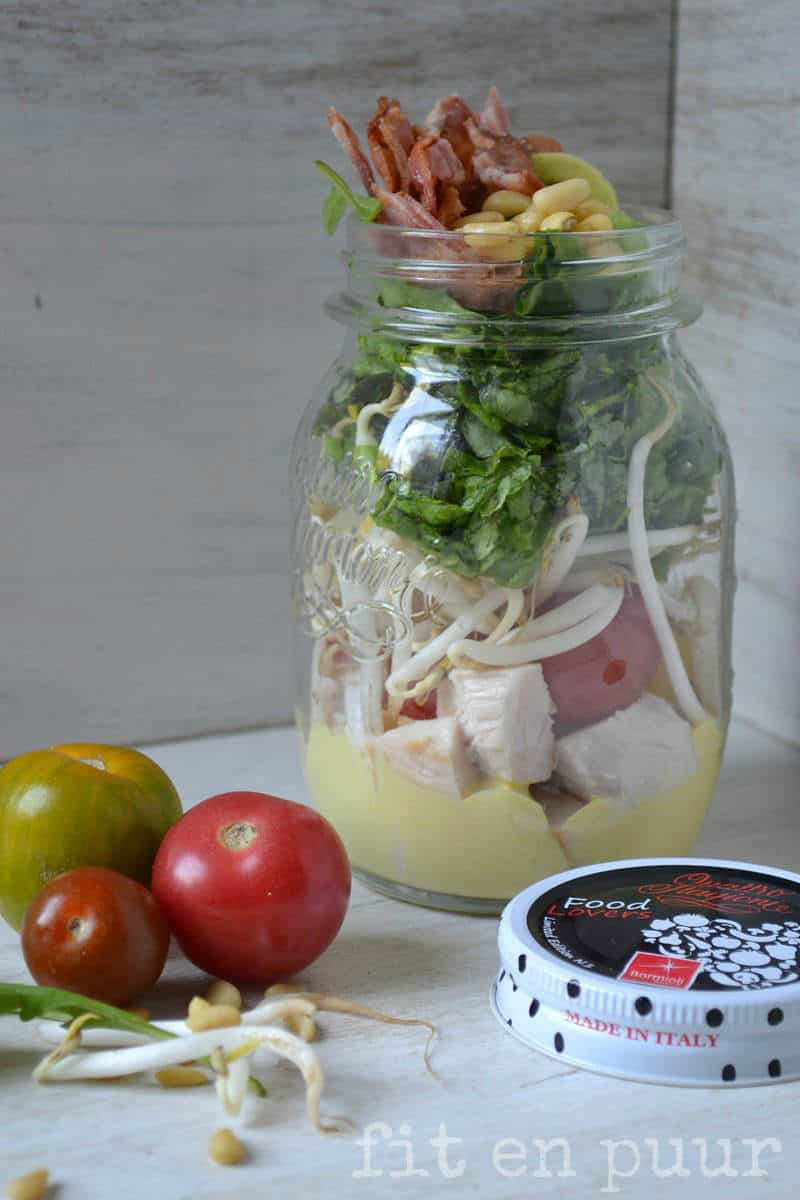 salade in een pot recepten