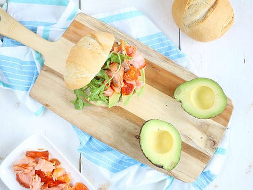 broodje pulled salmon