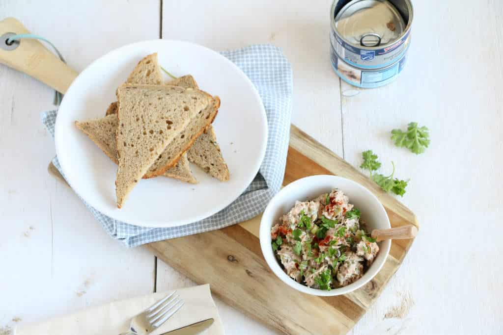 tonijn salade voor op brood
