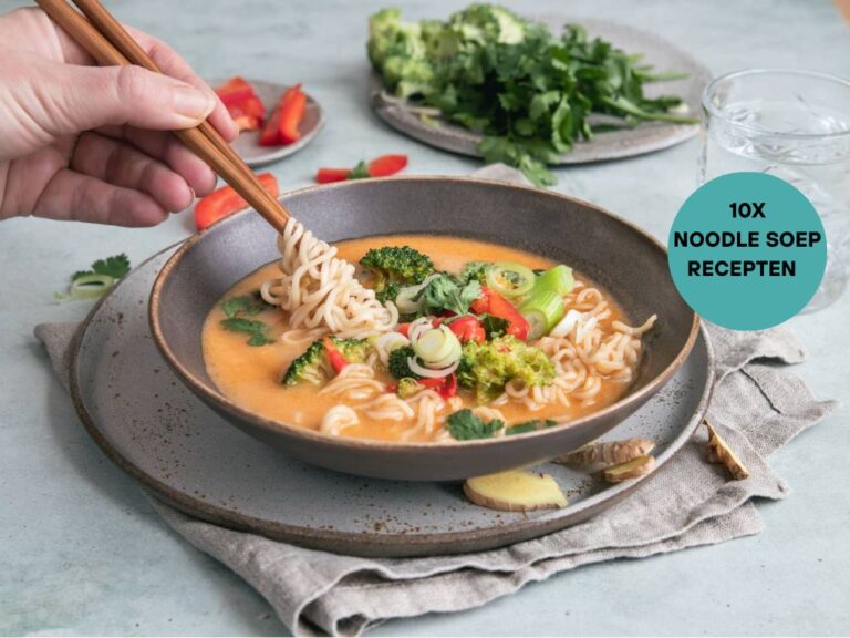 10 x noodle soep recepten