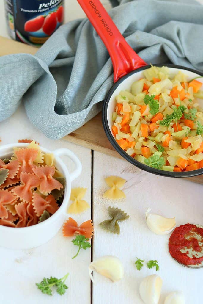 Soffritto recept, de basis van de Italiaanse keuken