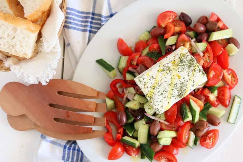 Griekse salade recept