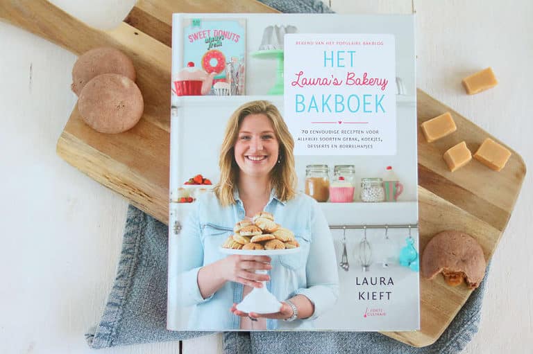 Fudge koeken met chocolade uit Laura's Bakery Bakboek