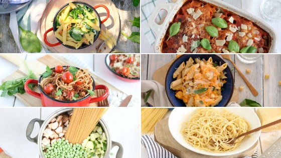 10x vegetarische pasta recepten