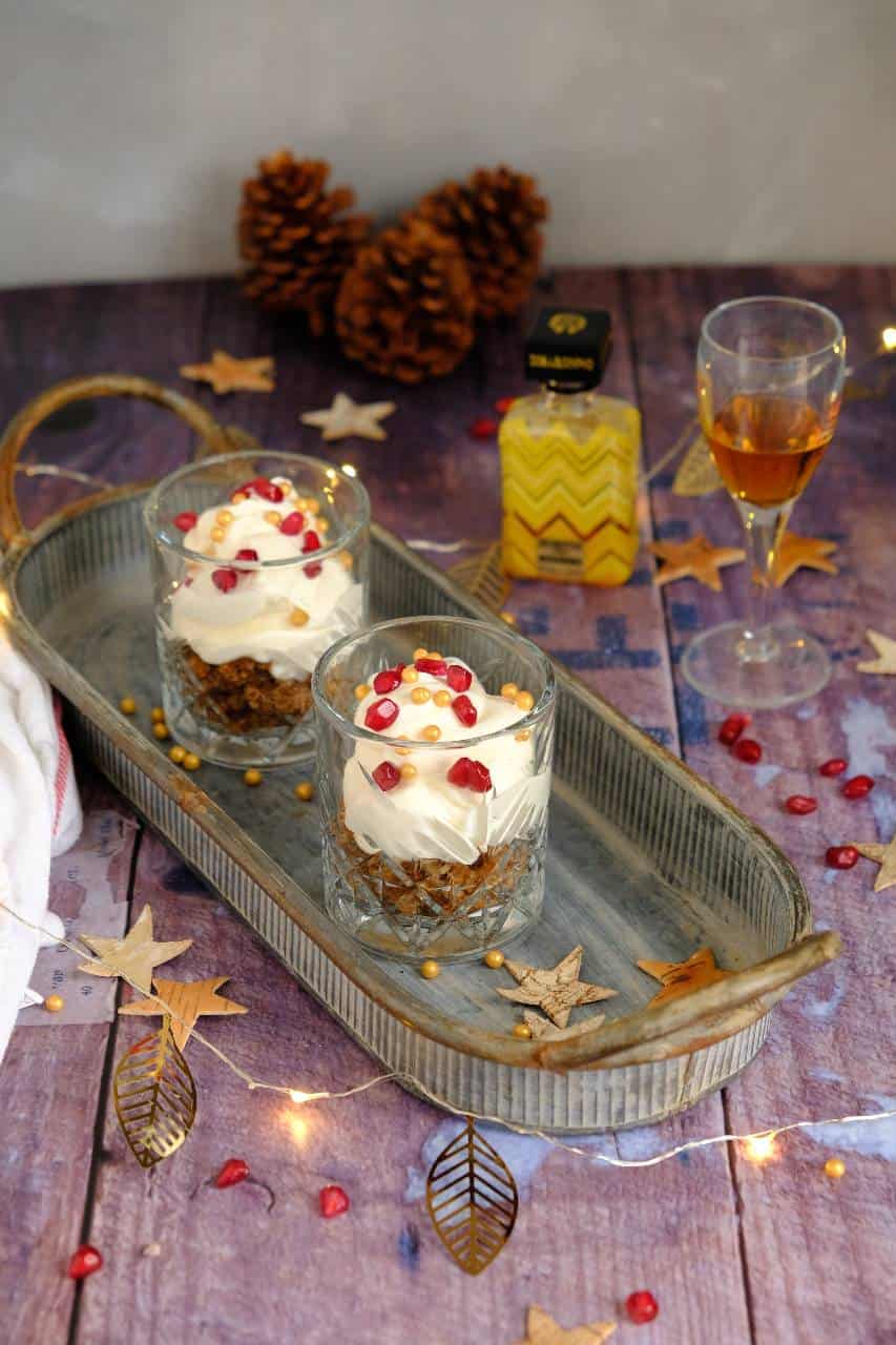 Cheesecake in een glaasje