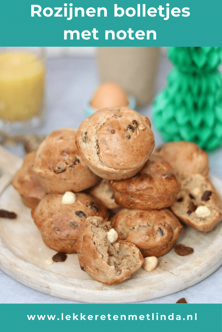 Rozijnen kwarkbolletjes met noten. Een lekker gezond en zoet recept om zelf te maken of met kinderen. Een leuk ideetje voor Pasen dit jaar? #pasen #kwarkbolletjes