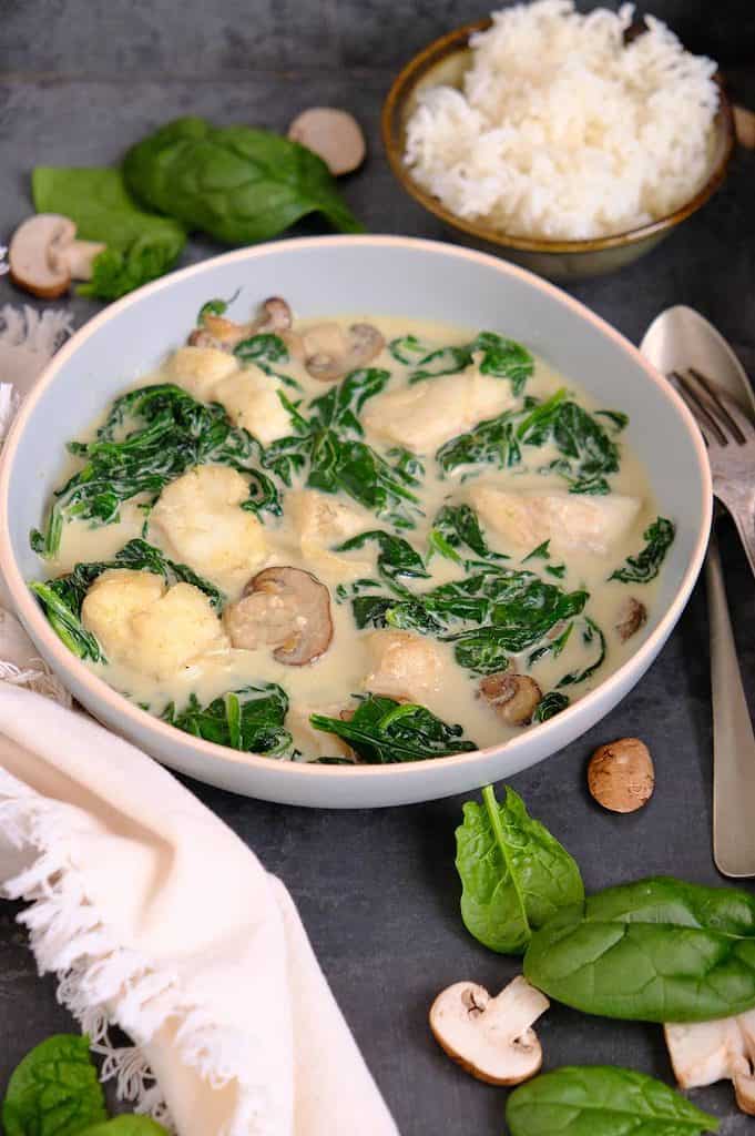 Viscurry met spinazie 2 a