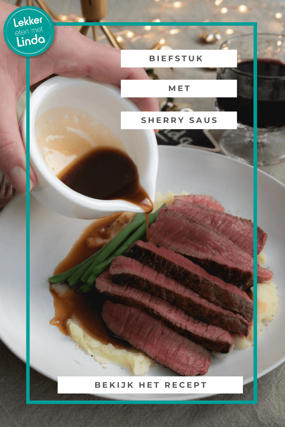 Biefstuk recept met sherry saus