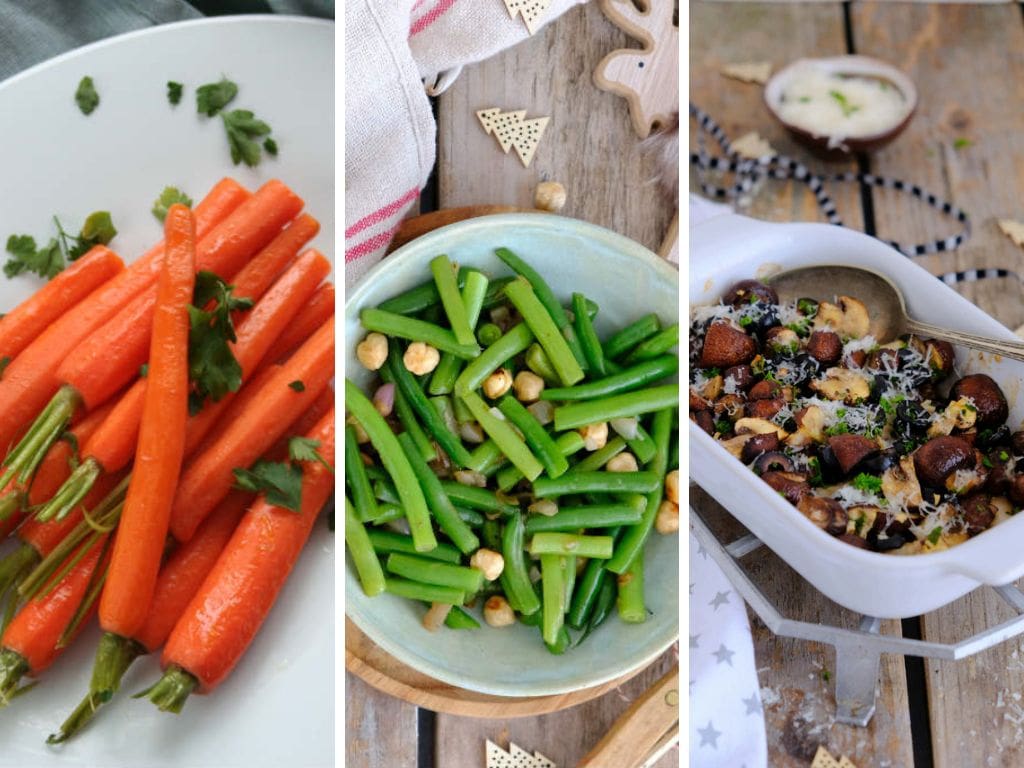 Bijgerechten voor kerst met groenten