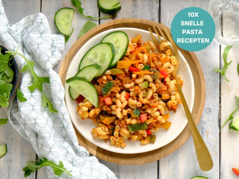 10 x snelle pasta recepten