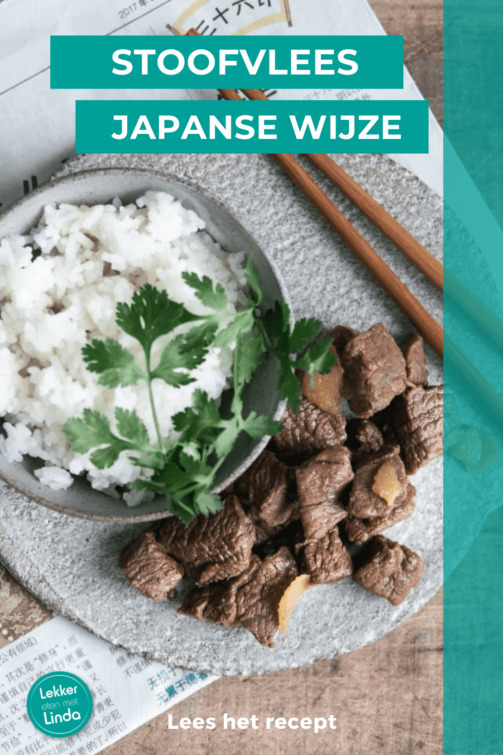 Japans stoofvlees recept van rundvlees met Japanse smaakmakers