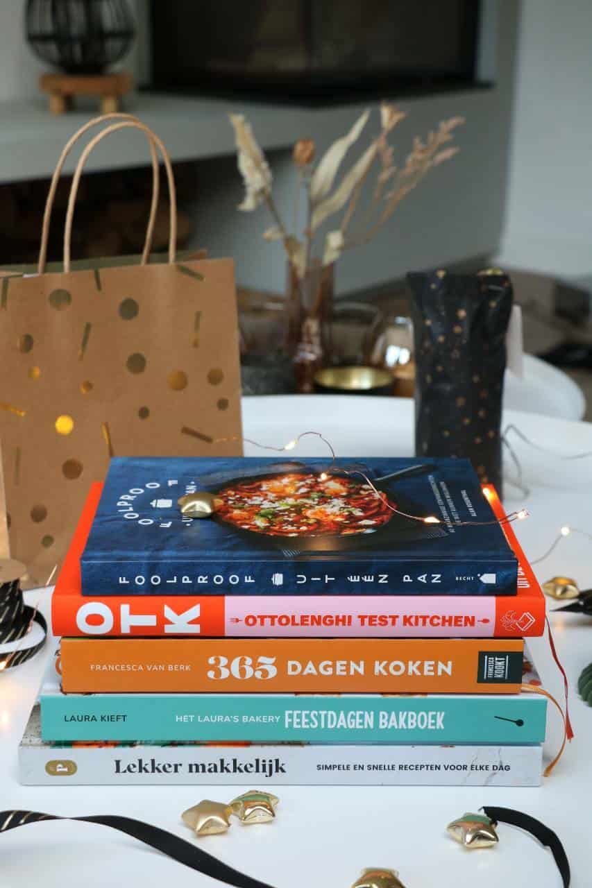 Verlanglijstje met kookboeken voor Sinterklaas en Kerstmis