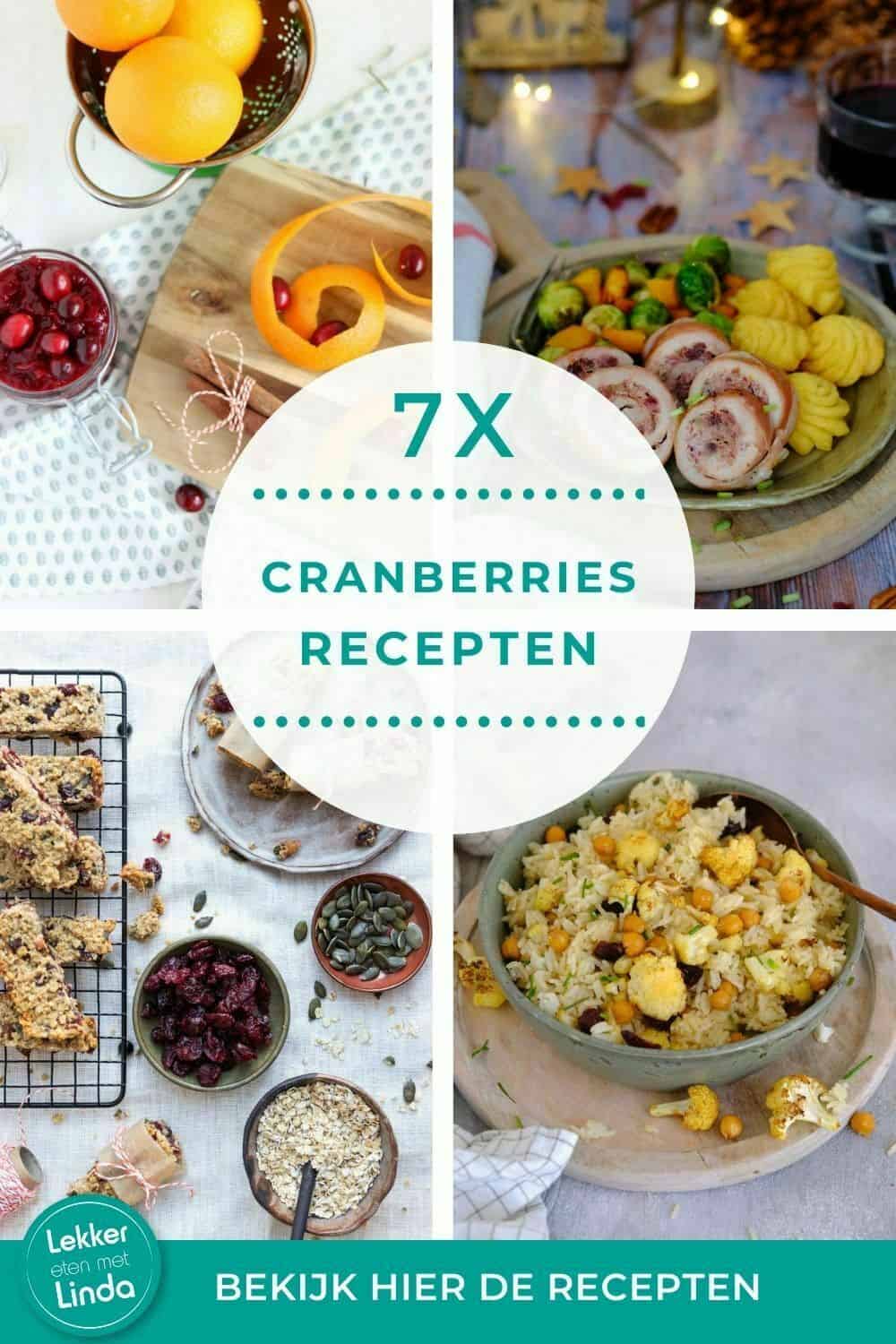 Cranberries recepten recept met cranberry