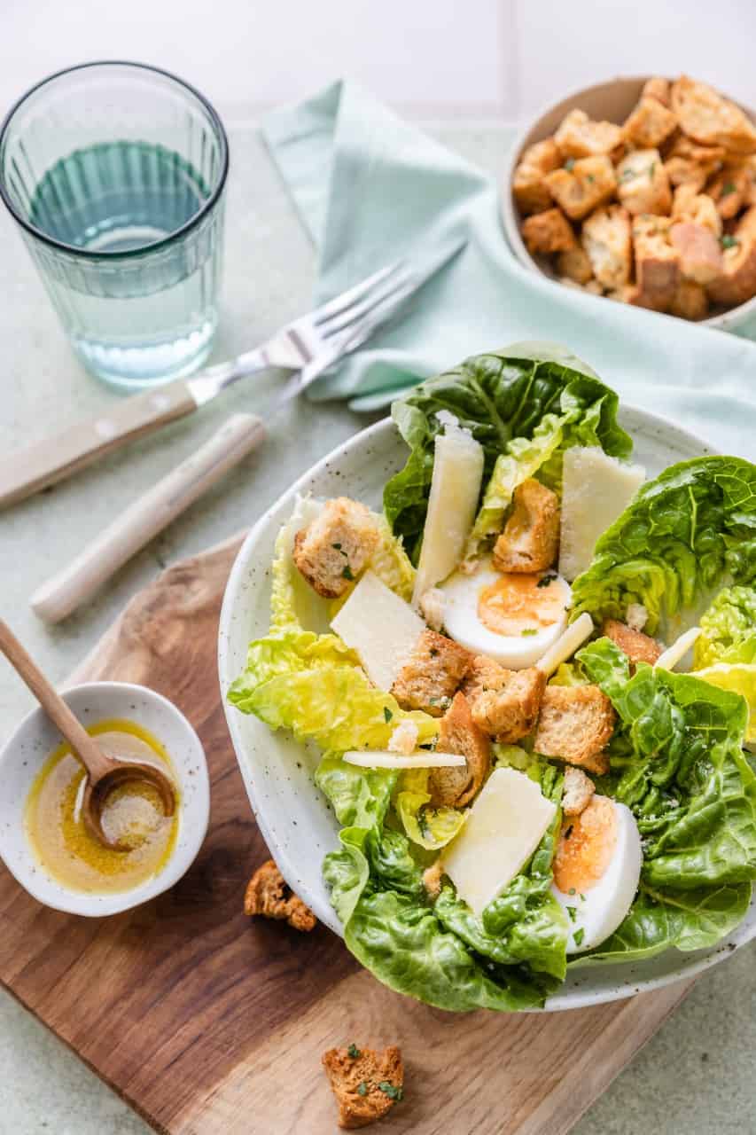Makkelijke Caesar salade