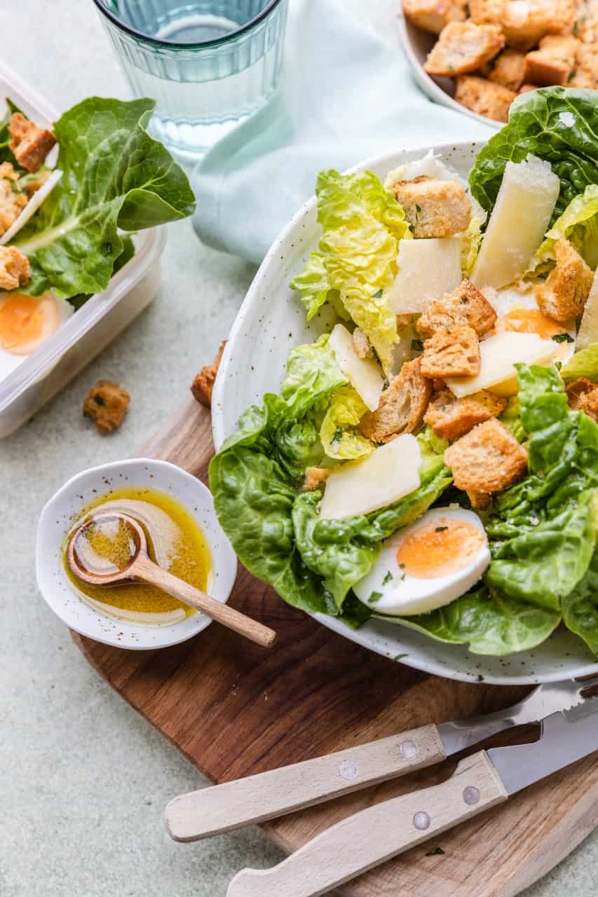 Caesar salade recept
