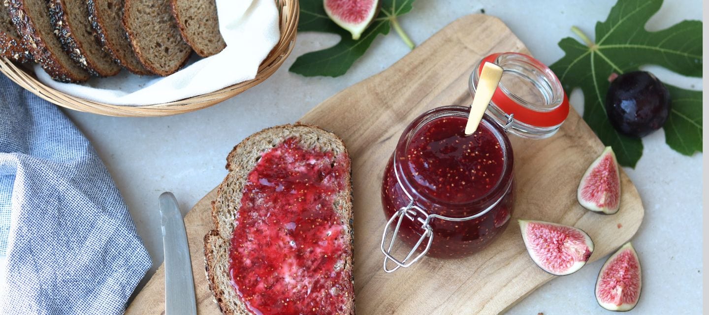Vijgenconfituur maken, vijgenjam maken