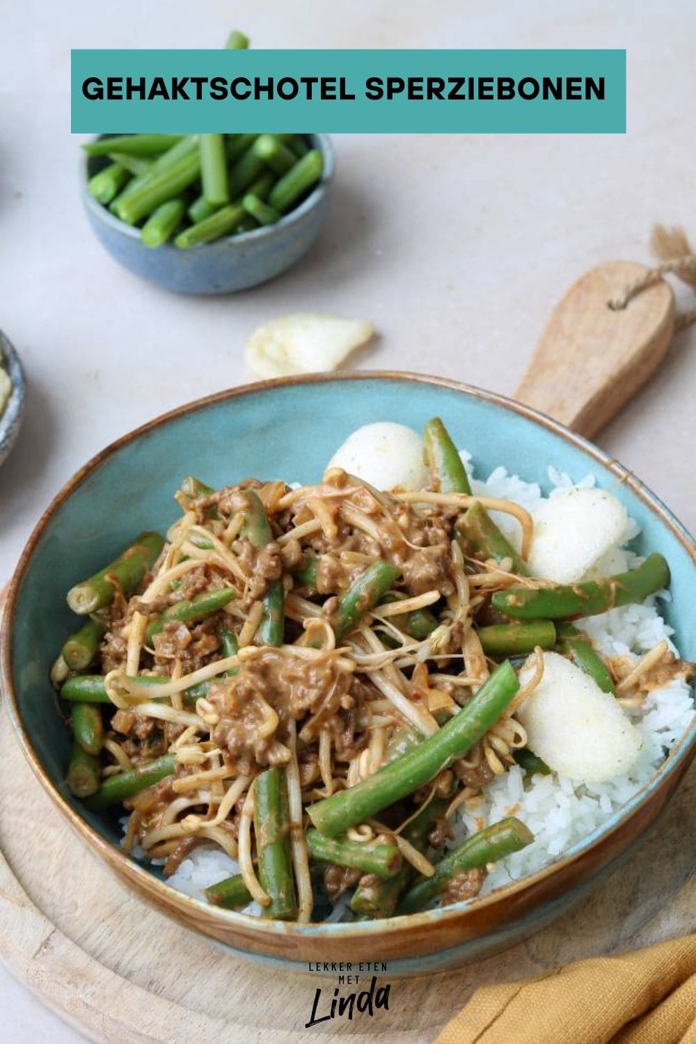 Gehaktschotel met sperziebonen