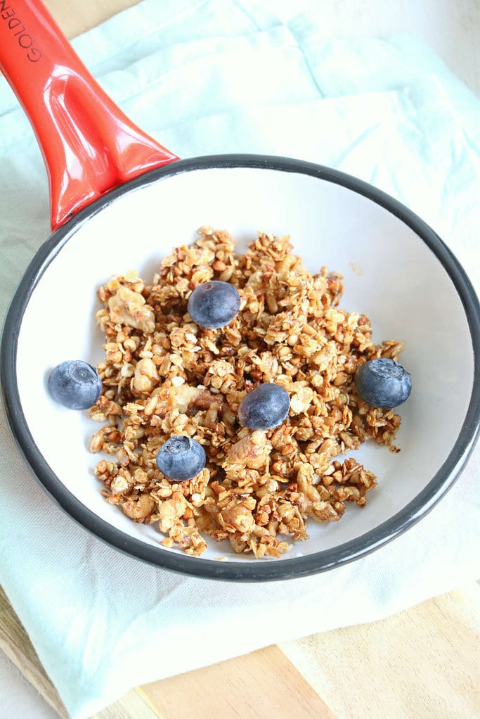 Granola uit de pan