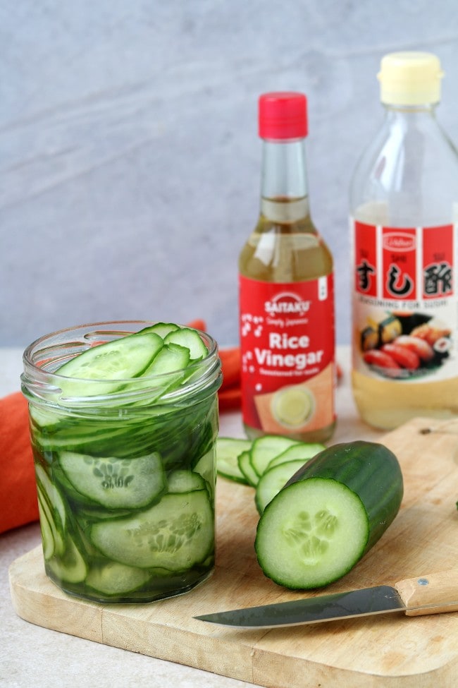 Snelle zoetzure komkommer