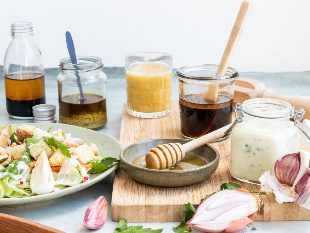 7 x salade dressing maken