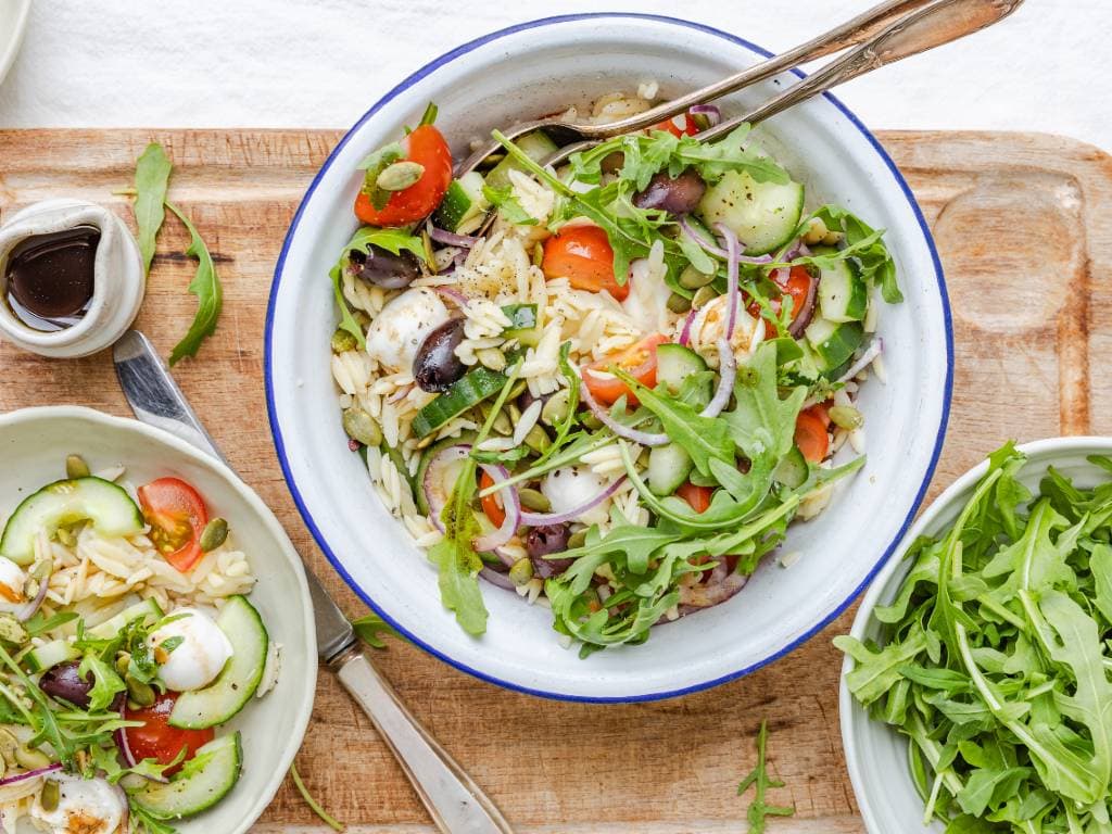 Orzo salade