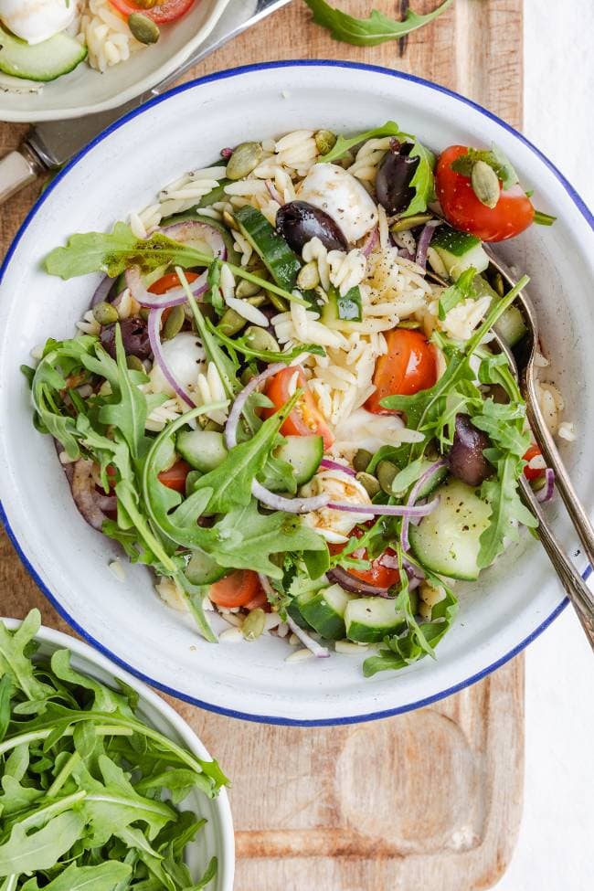 Orzo salade