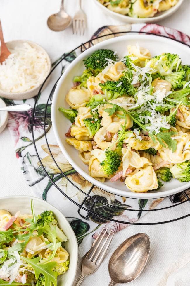 Tortellini recept met pesto