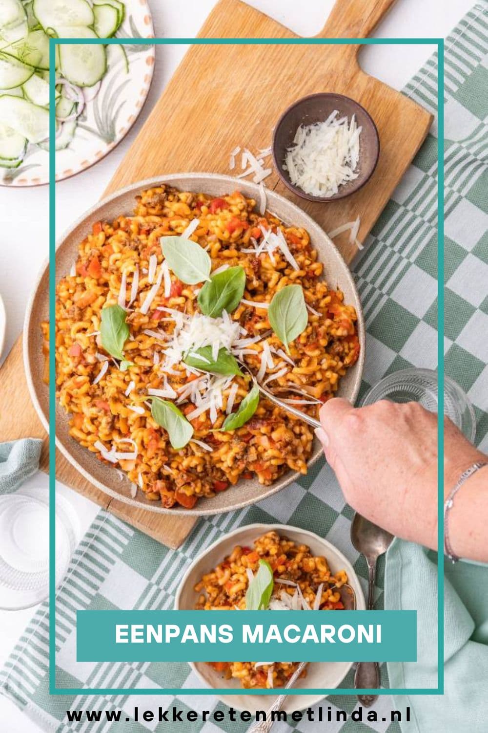 Eenpansgerecht met macaroni