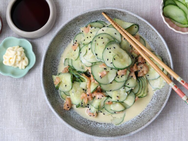 Virale komkommersalade TikTok