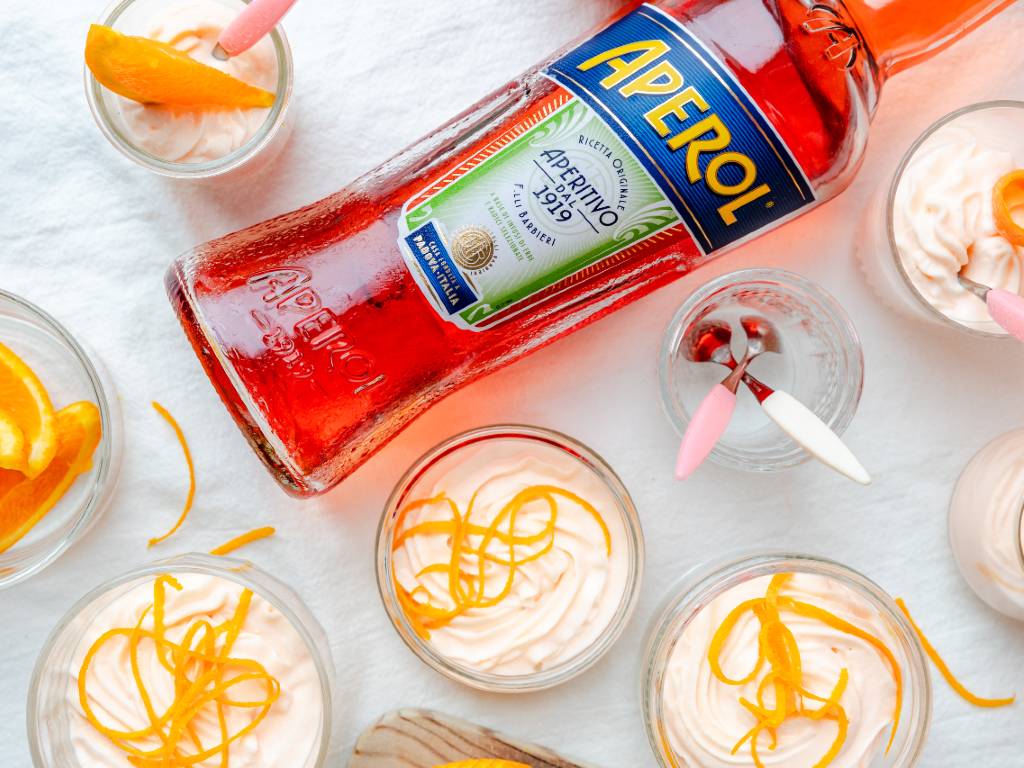 Aperol mousse