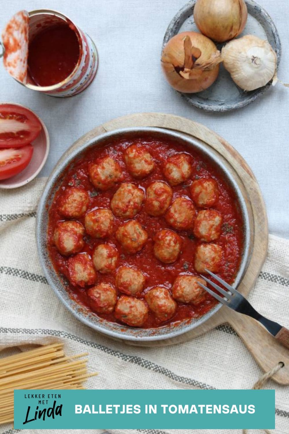 Balletjes in tomatensaus