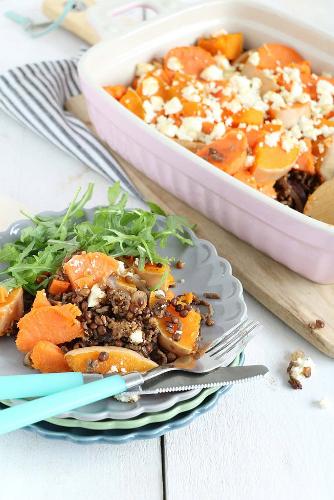 pompoen ovenschotel met gehakt