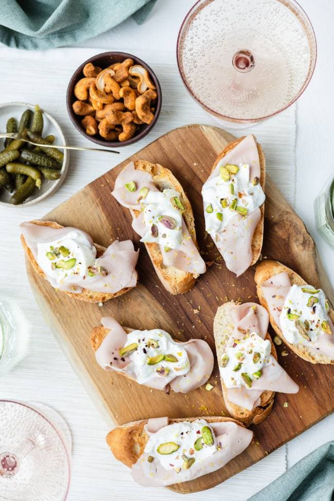 Bruschetta met burrata