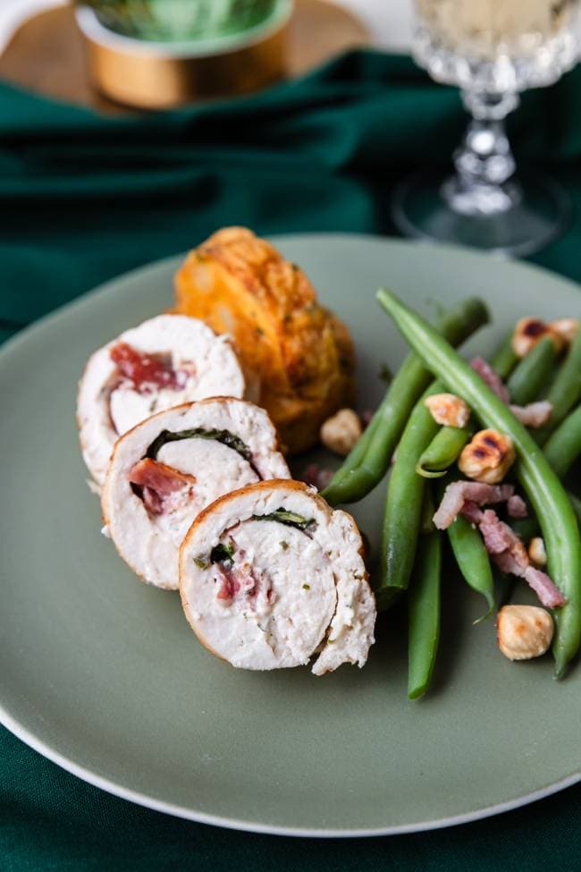 Gevulde kipfilet met Boursin