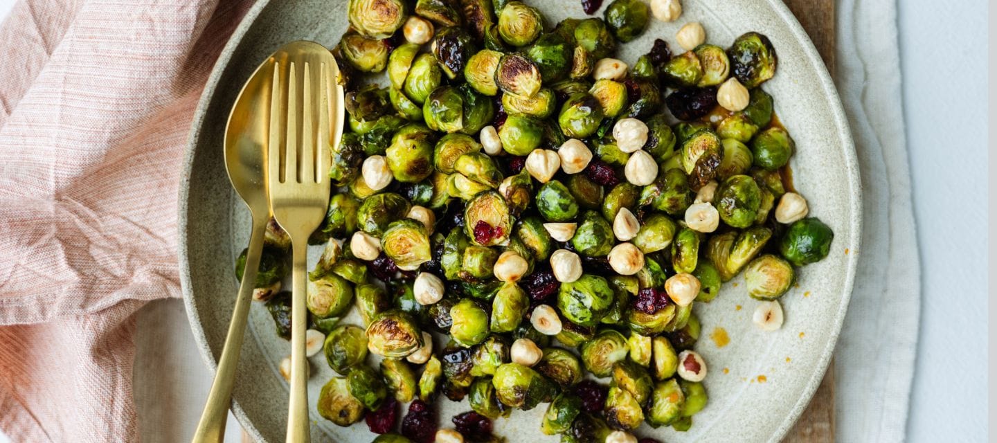 Spruitjes uit de oven