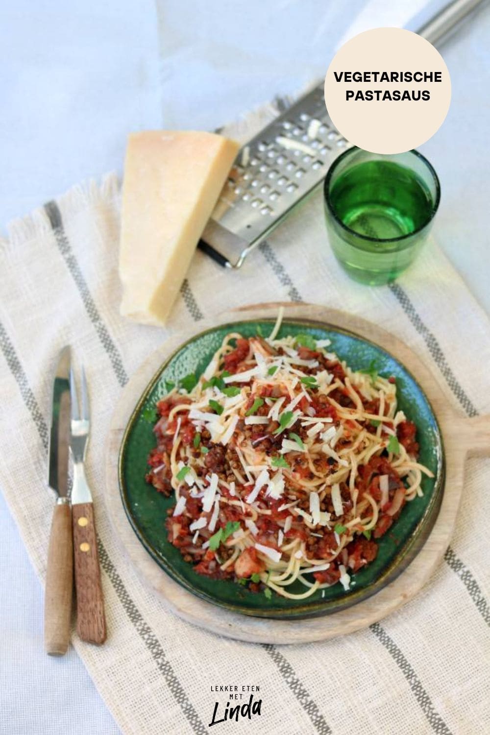 vegetarische pastasaus