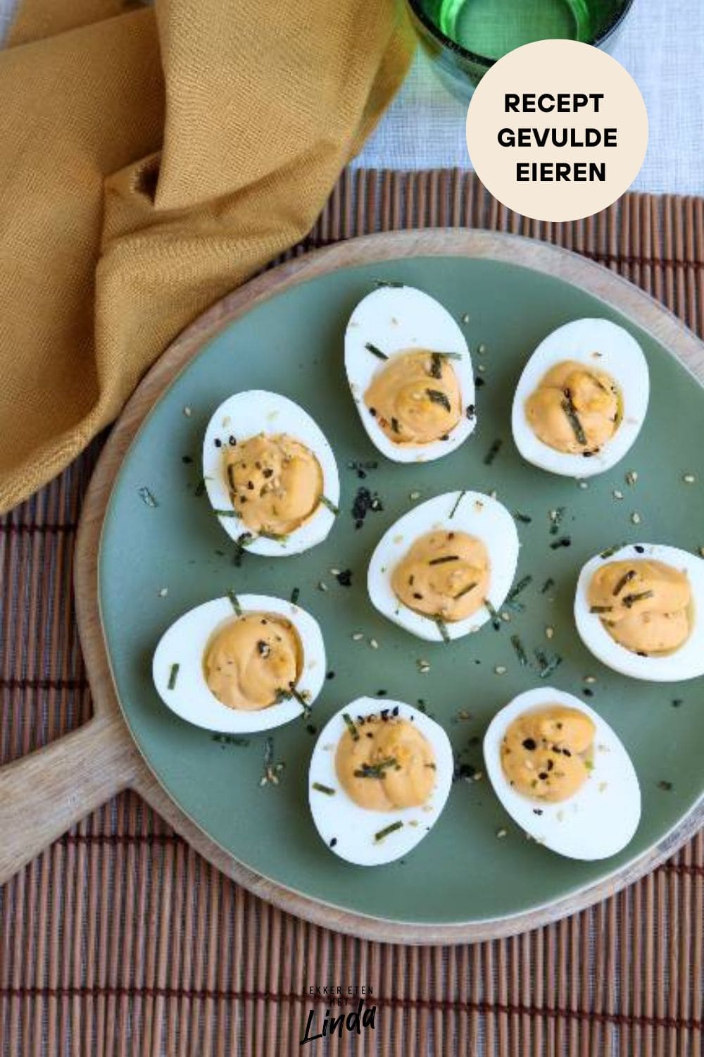 Recept gevulde eieren