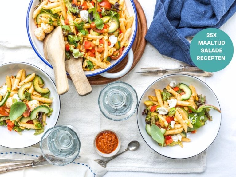 25x maaltijdsalade recepten voor de zomer