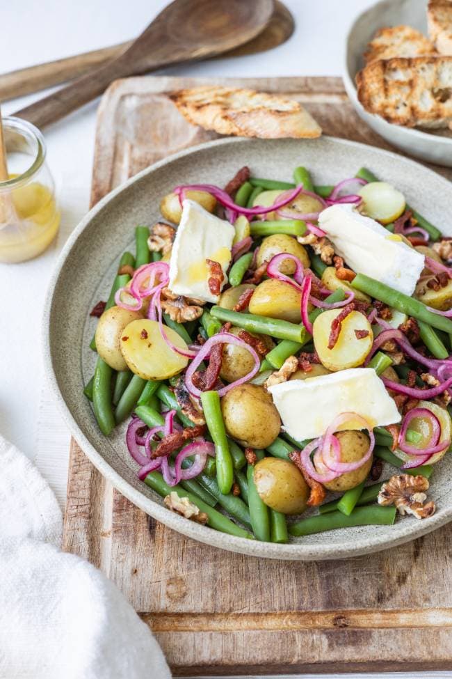 Salade met sperziebonen