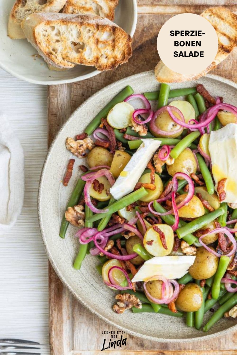 Sperziebonen salade recept